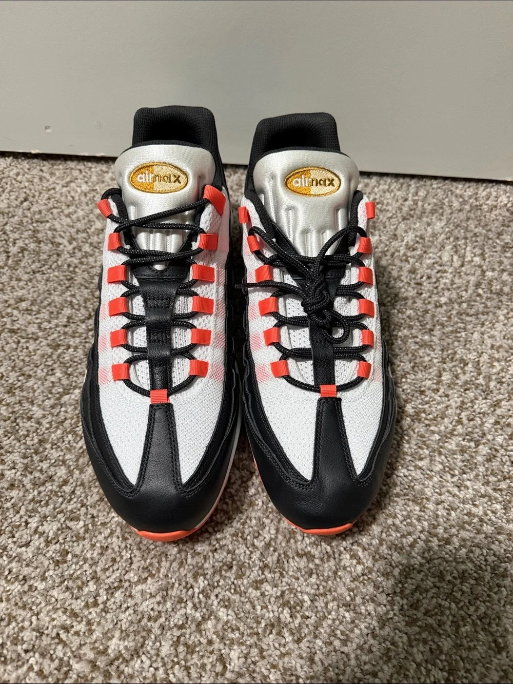 Nike Air Max 95 in Black, White & Orange